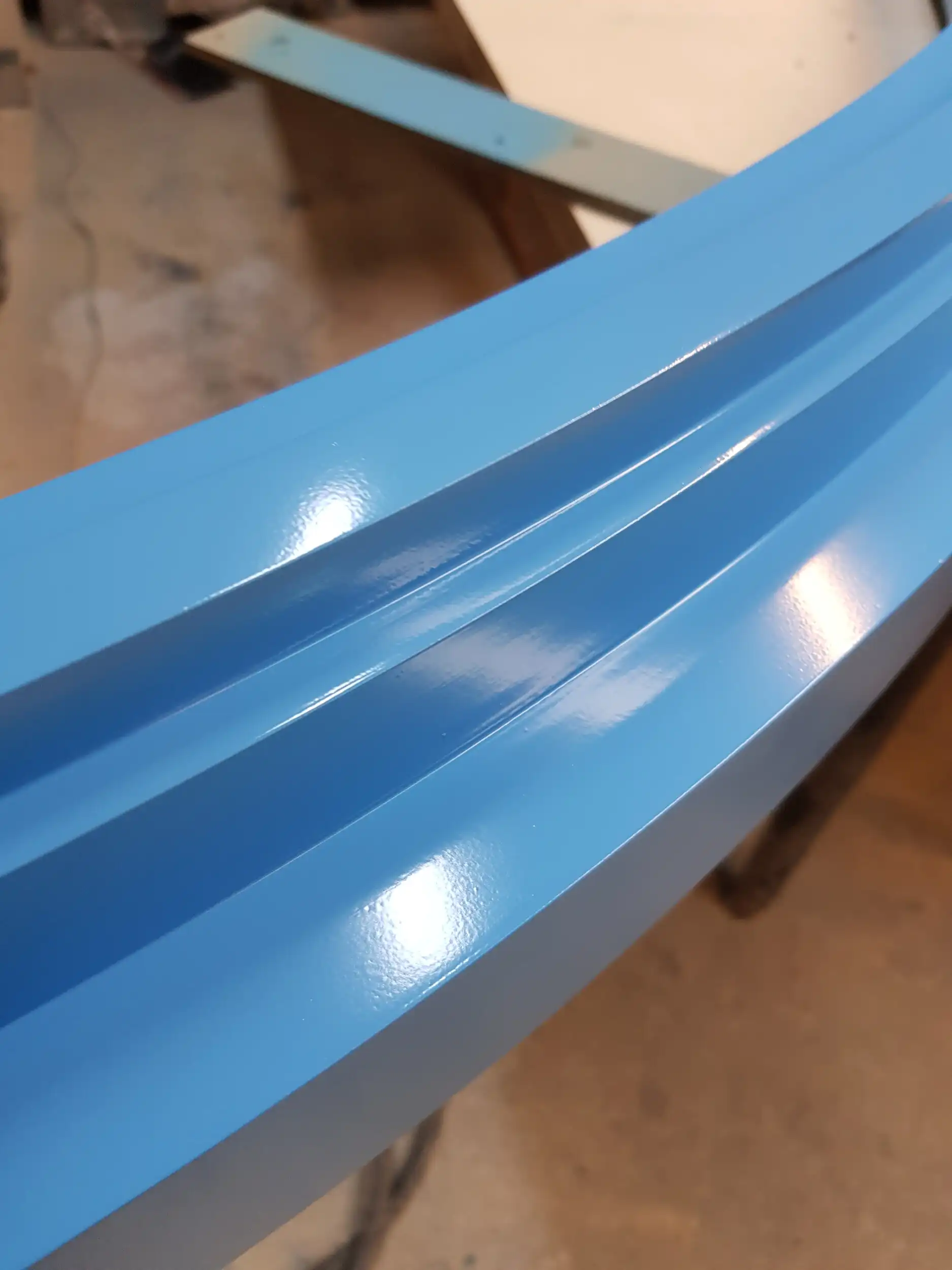 Pierścień do salonu Bosch-Rexroth – zegar close blue