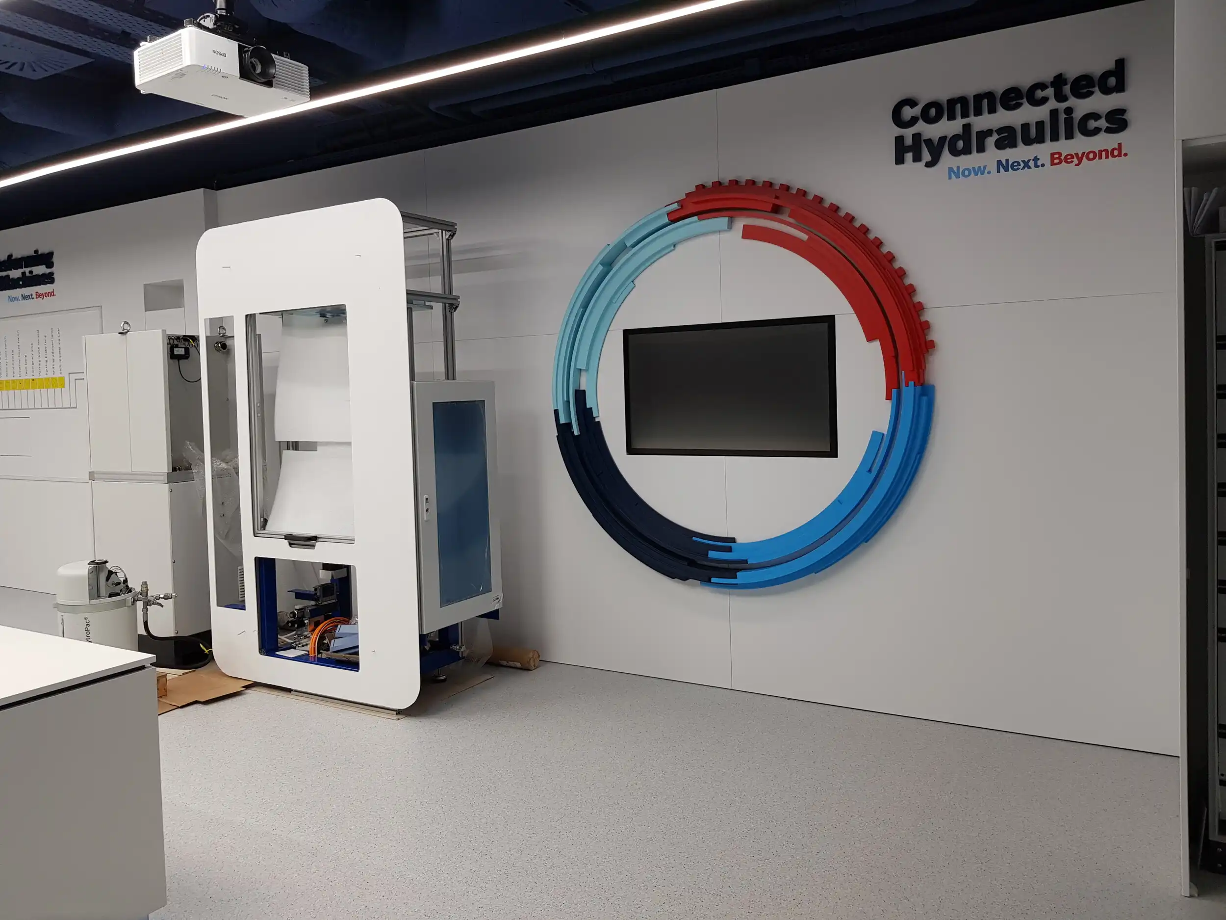 Pierścień do salonu Bosch-Rexroth – zegar establishing