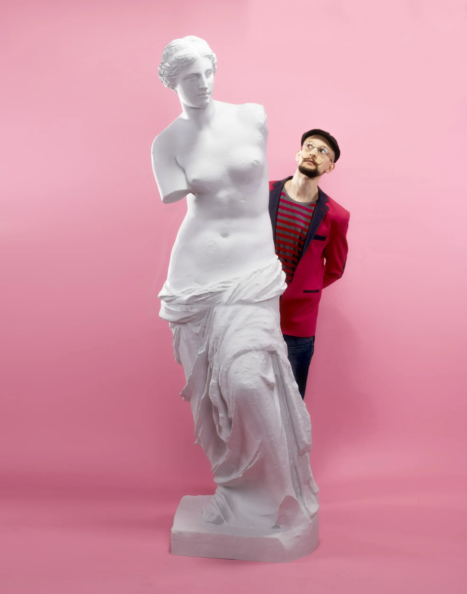 Wielkoformatowa replika Wenus z Milo przygotowana przez Monkeyfab.