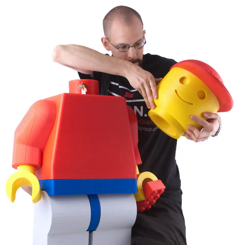 SILKNOW – ludzik lego hat 1K